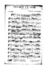 download the accordion score DIS-MOI CE SOIR in PDF format