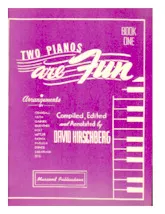 télécharger la partition d'accordéon Two Pianos Are Fun (Deux pianos sont amusants)(Arrangement : Dawid Hirschberg)  (Book 1 au format PDF