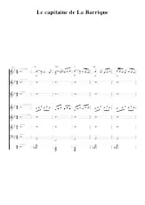 download the accordion score Le capitaine de la barrique in pdf format