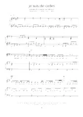 descargar la partitura para acordeón Je suis de celles en formato PDF