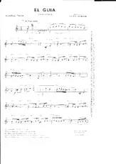 download the accordion score El guia in PDF format