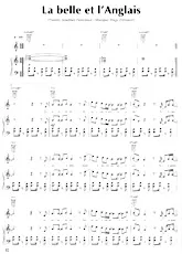 descargar la partitura para acordeón La belle et l'Anglais en formato PDF