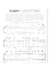 télécharger la partition d'accordéon Turn, turn, turn au format PDF