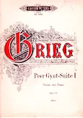 télécharger la partition d'accordéon Peer Gynt La mort d'Ase au format PDF