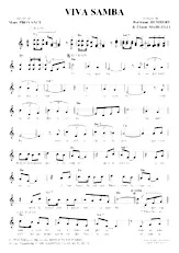 descargar la partitura para acordeón Viva Samba en formato PDF