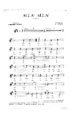 download the accordion score ALLA !  ALLA ! in PDF format