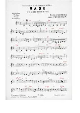 descargar la partitura para acordeón Mado en formato PDF