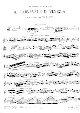 download the accordion score IL Carnevale Di  Venezia   (CAPRICCIO VARIATO) (Clarinetto in sib + Pianoforte) in PDF format