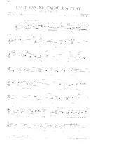 download the accordion score Faut pas en faire un plat in PDF format