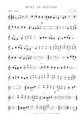 télécharger la partition d'accordéon MULL OF KINTYRE au format PDF
