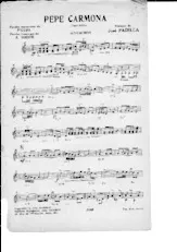 scarica la spartito per fisarmonica Pépé Carmona in formato PDF