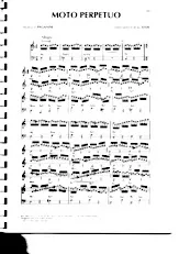 télécharger la partition d'accordéon Moto Perpetuo au format PDF