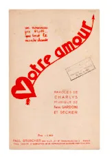 télécharger la partition d'accordéon VOTRE AMOUR au format PDF