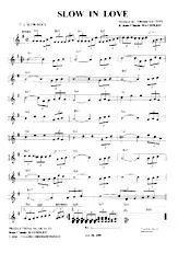 descargar la partitura para acordeón Slow in love en formato PDF