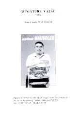 download the accordion score Miniature valse in PDF format