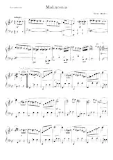 download the accordion score Malinconia in PDF format