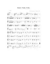 descargar la partitura para acordeón Hanky Panky Polka en formato PDF