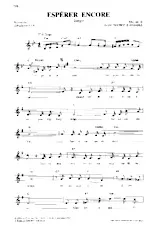 download the accordion score Espérer encore in PDF format