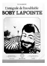 télécharger la partition d'accordéon 50 Chansons L'intégrale de l'inoubliable Boby Lapointe au format PDF