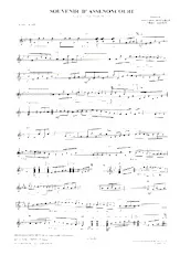 scarica la spartito per fisarmonica Souvenir d'Assenoncourt in formato PDF