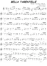 descargar la partitura para acordeón Bella tarentelle en formato PDF