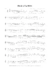 download the accordion score Dédé dl'a DDE in PDF format