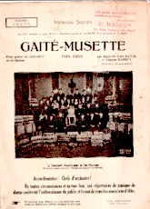 télécharger la partition d'accordéon Gaité-Musette au format PDF