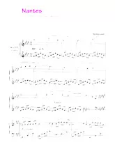 download the accordion score Nantes in PDF format