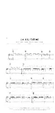 télécharger la partition d'accordéon La solitudine (autre tonalité) au format PDF