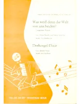 télécharger la partition d'accordéon Was weiss denn die welt von uns beiden au format PDF