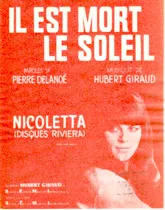 download the accordion score Il est mort le soleil in PDF format