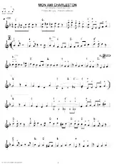 download the accordion score MON AMI CHARLESTON (My friend charleston) in PDF format