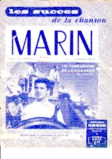 télécharger la partition d'accordéon MARIN (Enfant du voyage )version originale au format PDF