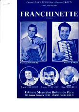 télécharger la partition d'accordéon Franchinette au format PDF