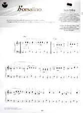 télécharger la partition d'accordéon MUSIQUE Partition Borsalino Bolling Pianorama au format PDF