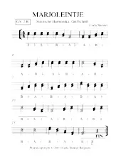 download the accordion score MARJOLEINTJE in PDF format