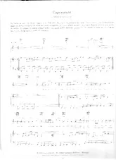 télécharger la partition d'accordéon Capricieuse au format PDF