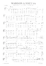 download the accordion score Madison à tout va in PDF format