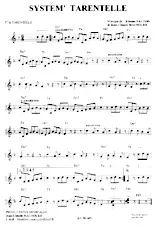 download the accordion score Systèm tarentelle in PDF format