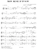 download the accordion score Mon rêve d'Italie in PDF format