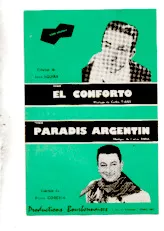 télécharger la partition d'accordéon El conforto au format PDF