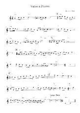 scarica la spartito per fisarmonica Valse à Pierre in formato PDF