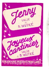 descargar la partitura para acordeón Jenny + Joyeux cantinier en formato PDF