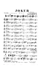 descargar la partitura para acordeón JOKER en formato PDF