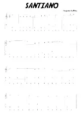 scarica la spartito per fisarmonica SANTIANO in formato PDF