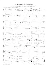 descargar la partitura para acordeón LES MOULINS D'AUVERGNE en formato PDF
