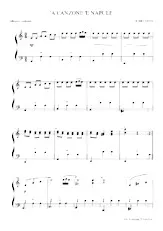 descargar la partitura para acordeón 'A Canzone è Napule en formato PDF