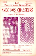 télécharger la partition d'accordéon Avec nos chasseurs au format PDF
