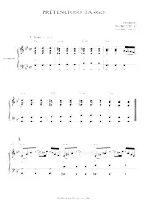 download the accordion score PRETENCIOZO TANGO in PDF format