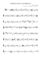 download the accordion score TANGO POUR COLOMBINE in PDF format